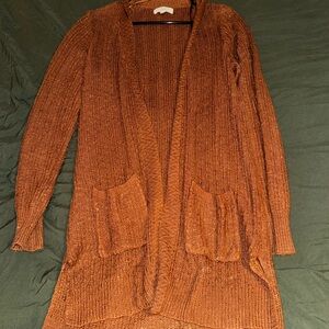 PINK Victoria's Secret Rust Cardigan